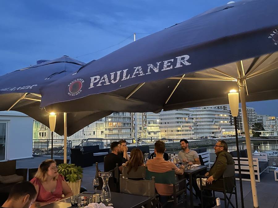 dîner en terrasse le Havre76