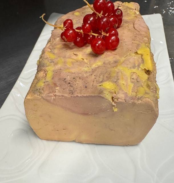 Terrine de foie gras Noël